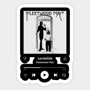 Stereo Music Player - Landslide Sticker